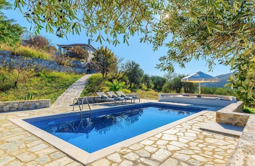 Skopelos Villa | Villa Levanda: Large Private Pool, Sea Views, A/C, WiFi