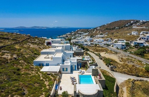 Agios Ioannis Villa | Villa 'Luxury Sea View' with Private Pool, Private Terrace and Air Conditioning