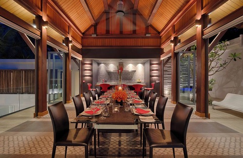 Sa Khu Villa | Villa M | Tropical Oceanview 5BR Villa — Pool & Staff