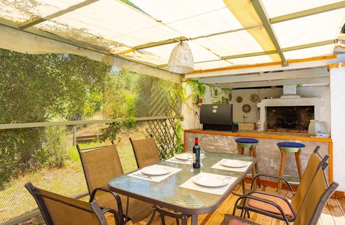 Sfakera Villa | Villa Mavrikia: Large Private Pool, A/C, WiFi, Eco-Friendly