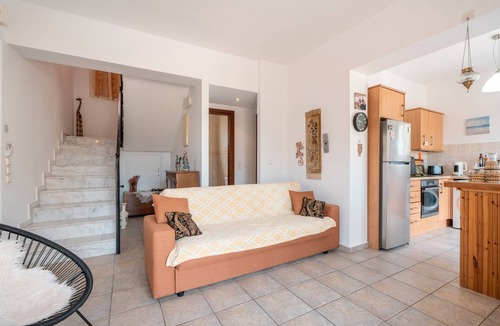 Kalathos Villa | Villa 'May Rose' with Sea View, Wi-Fi and Air Conditioning