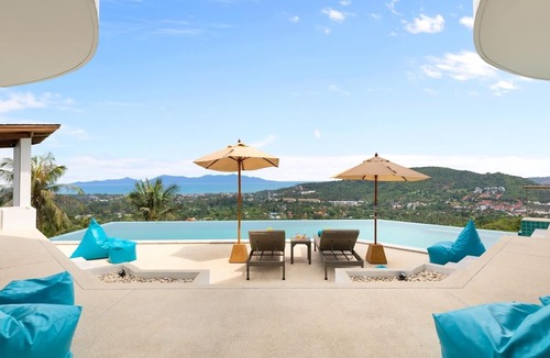 Bophut Hills Villa | Villa Pearl - 3 Bedroom Private Pool Sea View Villa