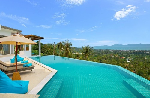 Bophut Hills Villa | Villa Pearl - 3 Bedroom Private Pool Sea View Villa