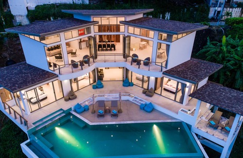 Bophut Hills Villa | Villa Pearl - 5 Bed Private Pool Sea View Villa