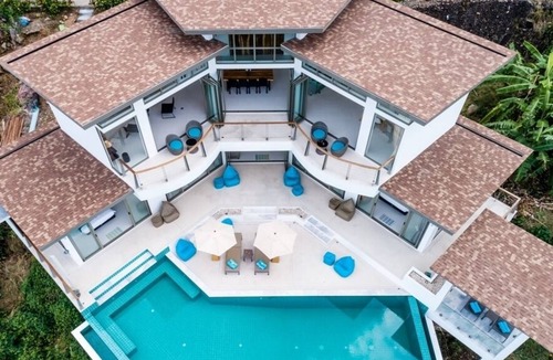 Bophut Hills Villa | Villa Pearl - 5 Bed Private Pool Sea View Villa
