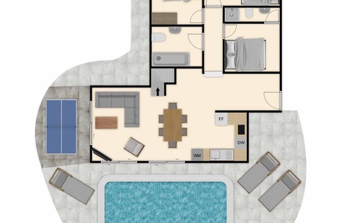 Protaras Villa | Villa Polymnia Protaras 1
