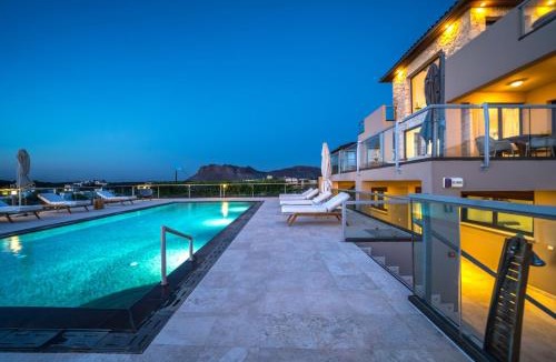 Stavros Villa | Villa Poseidon One - Sunset & Sea Front Villa