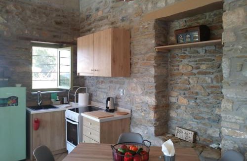 Nea Styra Villa | Villa Rokanes Glass Stone with Pool
