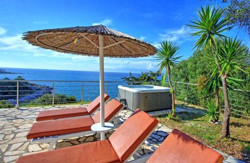 Agios Spyridon Corfu Villa | Villa Seasun - Seafront Property with Infinity Pool & Panoramic Coastal Views by Posarelli Villas