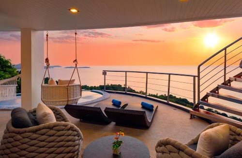 Lamai Villa | Villa Seawadee - luxurious, award-winning design Villa with amazing panoramic seaview