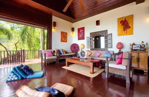 Na Thon Villa | Villa Thai Teak - Private Pool Sea View Villa
