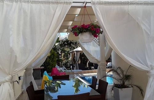 Pernera Villa | Villa With Private Pool, Sea View With Grass And 2 Gazebos