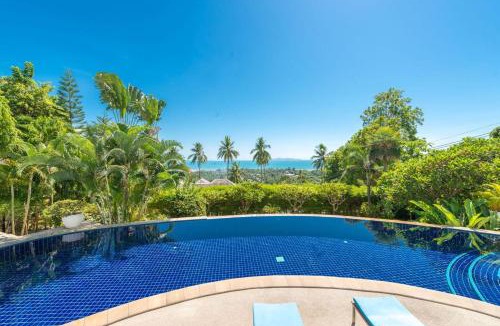 Na Thon Villa | White Stone - Luxurious Sunset View 4 Bed Pool Villa