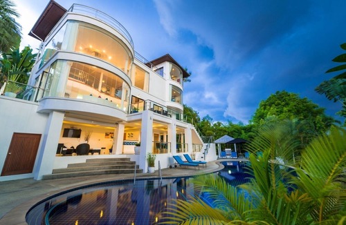 Na Thon Villa | White Stone - Private Pool Sea View Villa