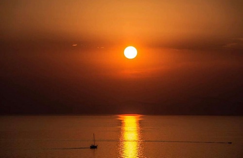 South Pelion Apartment | Whole villa # for 4 adults + 4 children - panorama sea view with pool