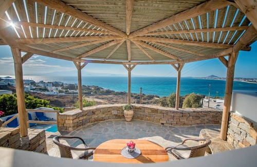 Maragas Villa | WONDERFUL VILLA WITH SPECTACULAR VIEWS AND PRIVATE POOL, 150m FROM THE BEACH