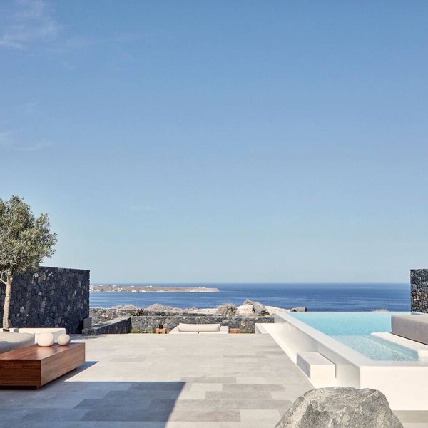 Villa Orythion, Divine Sea Views, Private Pool, Furnished Terrace, Sanrotini in Santorini