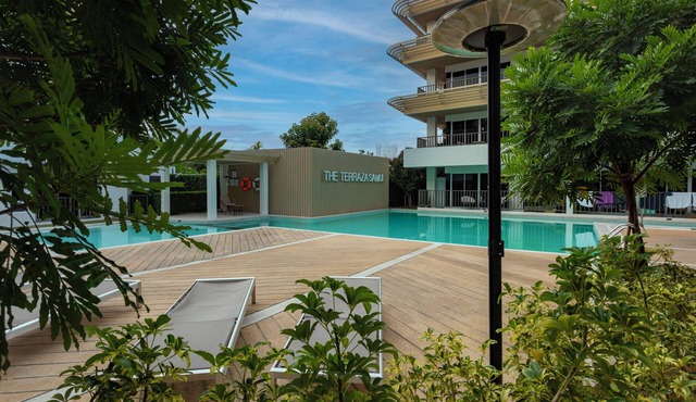 1BR Walk to Lamai Beach Sauna & Gym C264