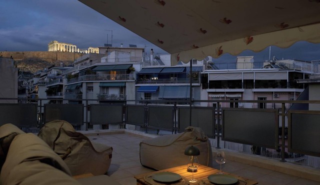 Acropolis Penthouse Project, Apartment in Athens