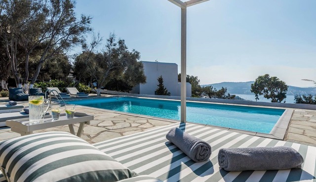 Alluring Mykonos Villa | Villa Kyma | 4 Bedrooms | Panoramic Sea Views |.