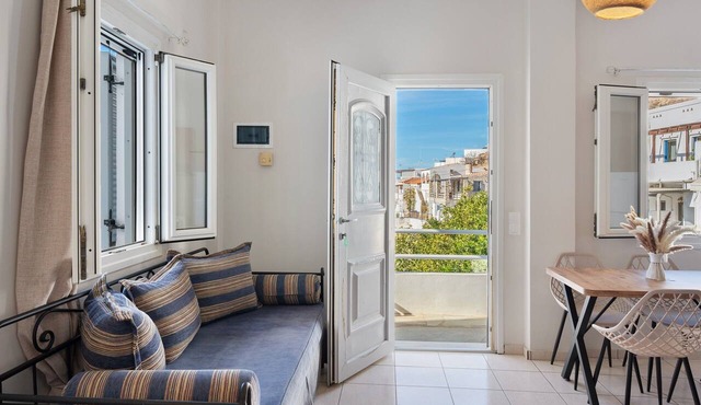 Apartment 'Driopida 5 Irida' with Private Terrace, Balcony and Air Conditioning in Mérichas