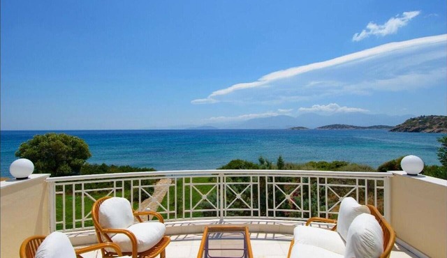 Apartment 'Mirabella Vista Maisonette' with Sea View, Wi-Fi and Air Conditioning in Agios Nikolaos