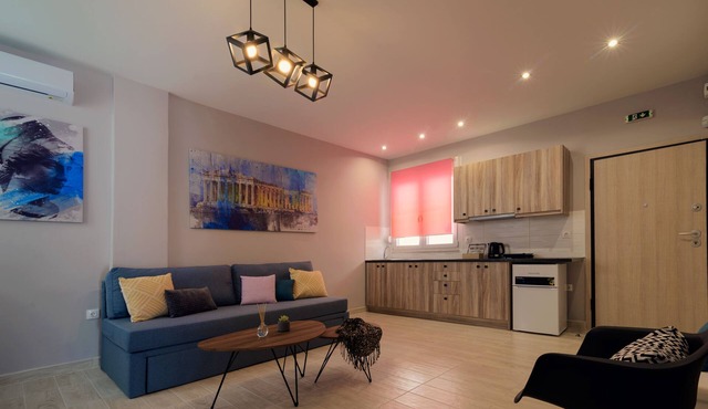 Athens Chic House Apt B1 50sq.m 1st Floor in Athina