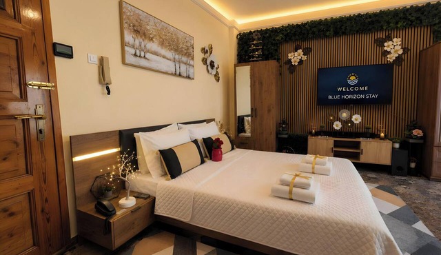 Blue Horizon Stay – Comfortable Studio with Private Balcony in Kavala