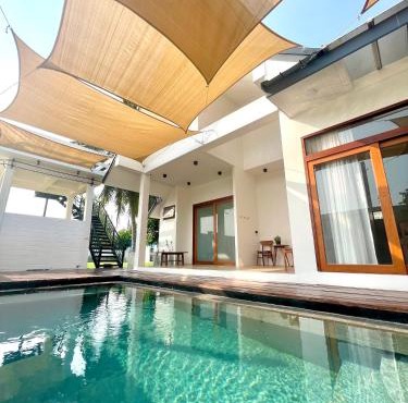 Chao Sam Ran Pool Villa Phetchaburi หาดเจ้าสำราญ เพชรบุรี ราคาสำหรับ 8 ท่าน in Phetchaburi