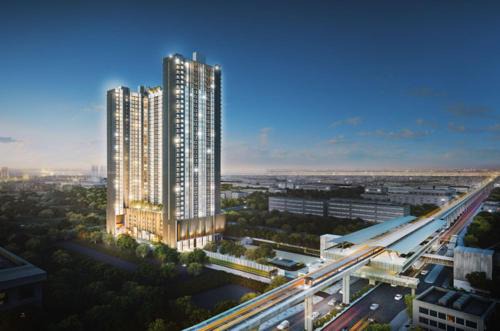 Condo sukhumvit mrt 0 mets 25sqm in Sathani Khlong Tan