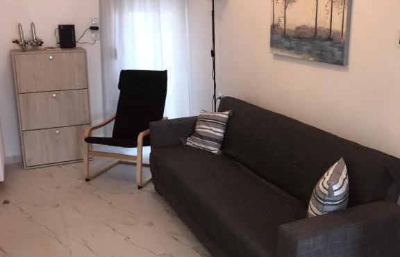 Cozy apartment with two bedrooms with a sea view in Perea