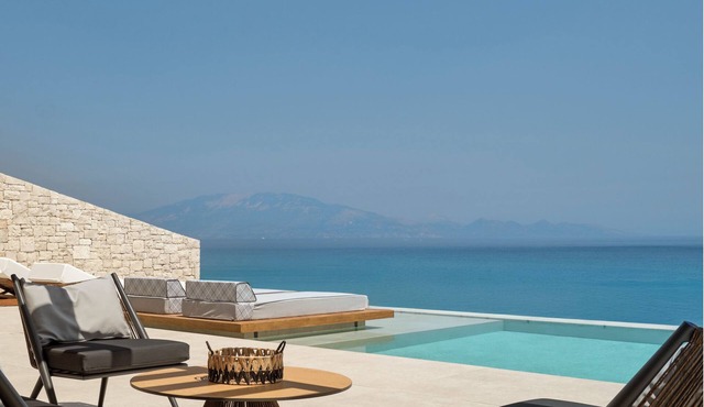 Esthesis Beachfront Villa II, with Heated Pool in Zakynthos