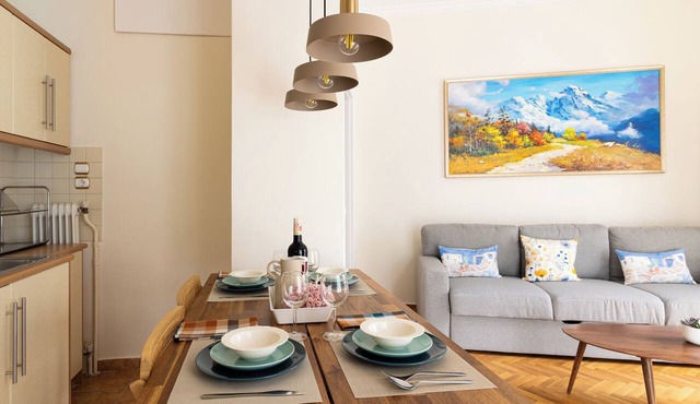 Family Apartment | 50m from Acropolis Museum | 2BR 2BA in Athina