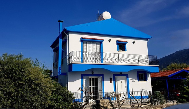 Fruit Tree Villa 3 Double Bedrooms With Spectacular Mountain Sea View in Kyrenia
