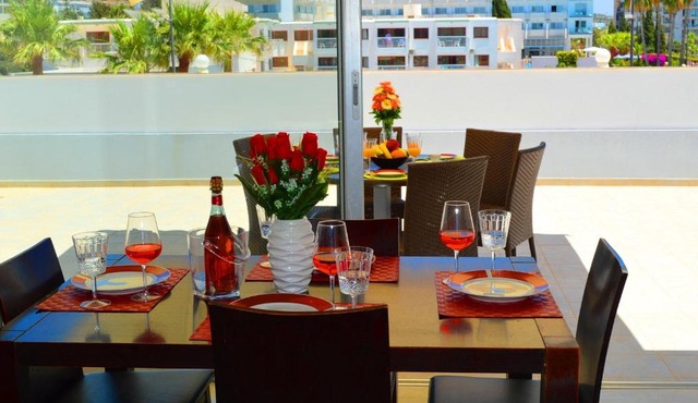 Grand Napa Harbor 3 Bedroom Penthouse Apartment Large 65m2 Balcony with Sea view in Ayia Napa