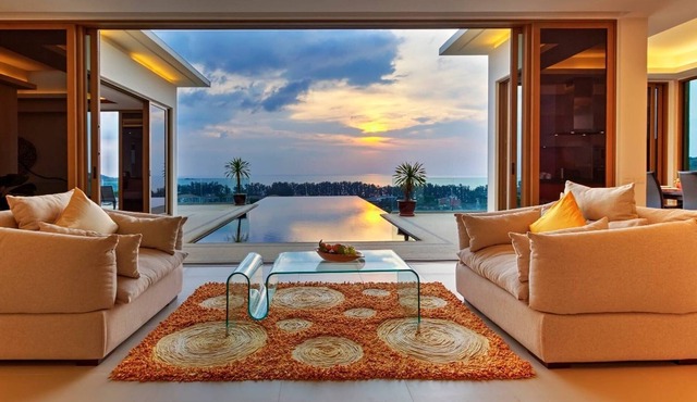 Hilltop Wow 4br Seaview Pool Villa Naithon Beach