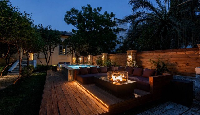 Historical Palace Overlooking Acropolis with Pool
