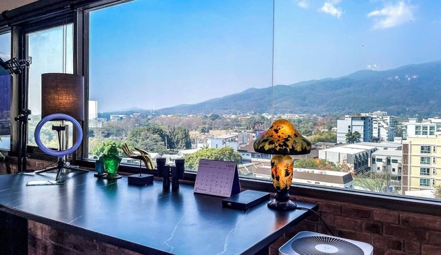 Luxury NY Loft w/Stunning Mountain Views in Nimman Neighborhood