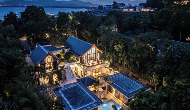 Marina Villa Luxurious 6-Bedroom Sea-View Villa | 20m Infinity Pool in Thalang