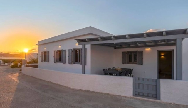 Modern Village House in Paros with Jacuzzi close to the Sea