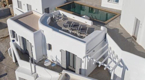 Myconian Relax House with swimming pool in Ano Mera
