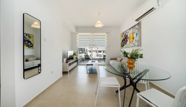 New 1 bedroom flat next to the university in Aglantzia