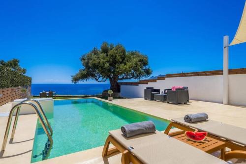 Olive Zen Villa Zante with Private Pool & Sunrise Sea View