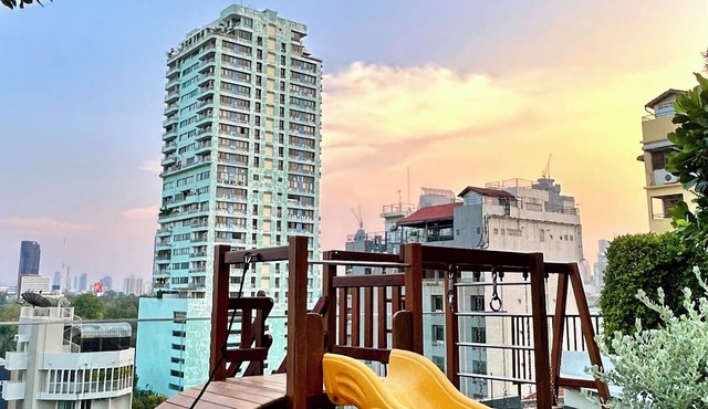 Premium 2 bedroom apartment with private garden in the heart of Bangkok, Asoke