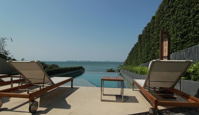 Private beach, stunning pool, tranquil Pattaya