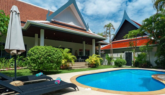 Private Villa with Swimming Pools - 2 bedrooms main house, 1 bedroom bungalow.