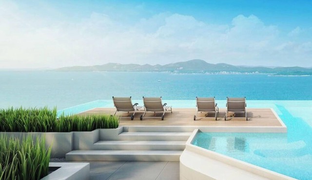 Sea View Beach Front - Rare Gem At Pattaya