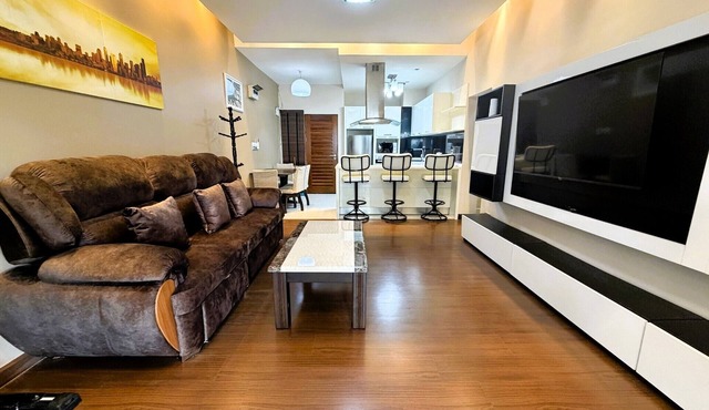 Spacious 1-Bedroom Condo with Large Balcony at Baan Suan Lalana