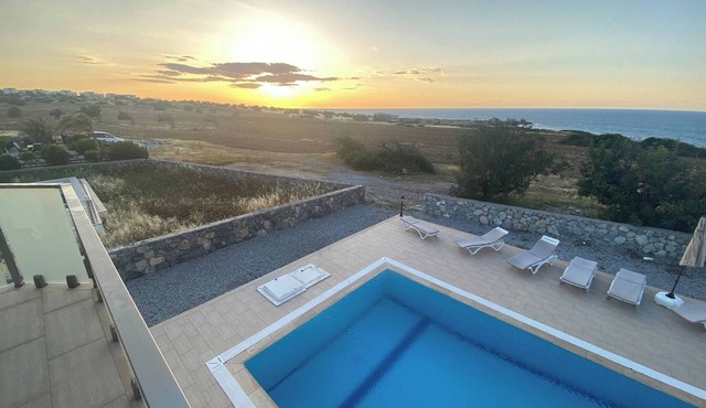 Stunning 3-Bedroom Villa with Sea Views in Bahceli, Cyprus in Bahçeli city