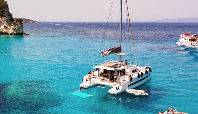 Sun-Kissed Sailing Adventure in the Ionian Islands, Lefkada in Lefkada